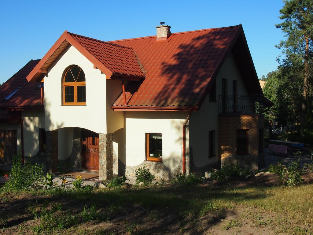 Domek Lesna Przystan Strekowizna Exteriér fotografie