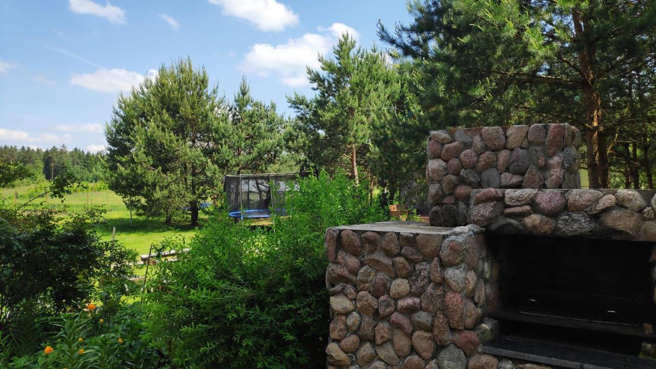 Domek Lesna Przystan Strekowizna Exteriér fotografie
