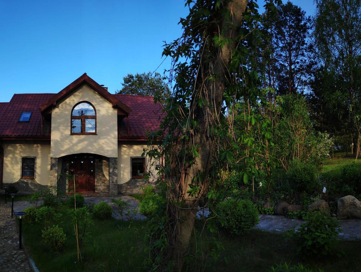 Domek Lesna Przystan Strekowizna Exteriér fotografie