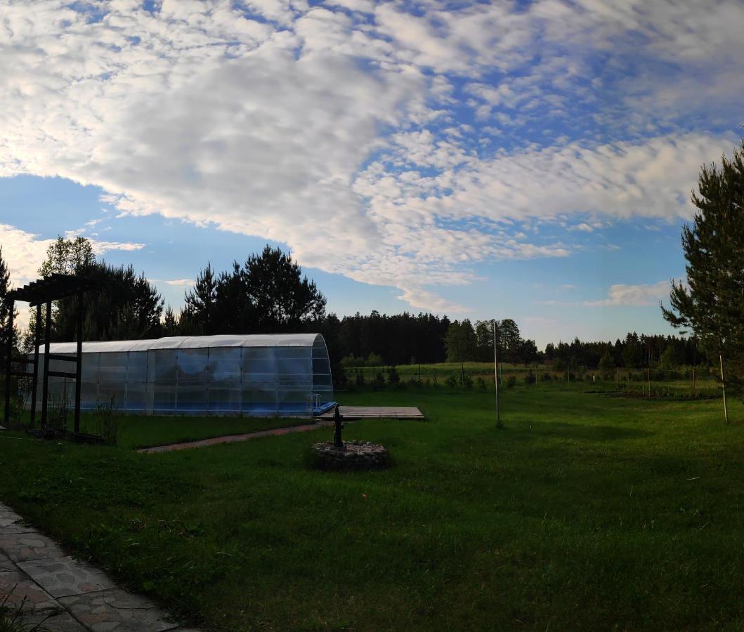 Domek Lesna Przystan Strekowizna Exteriér fotografie
